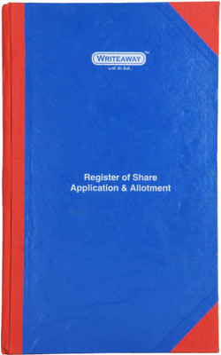 

Writeaway BSC00606 REG-6 1-Part Register Of Share Application & Allotment(1 Sets, Application & Allotment)