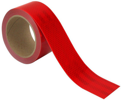 

3M High Intensity Conspicuity 50.8 mm x 0.6096 m Red Reflective Tape(Pack of 1)