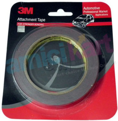 3M Double Side Or Sided Adhesive For Super Stronger Bonding 12 Mm X 10 Mtr 12 mm x 10 m Red Reflective Tape(Pack of 1)