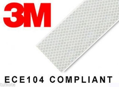 

3M AW2 50.8 mm x 1524 mm White Reflective Tape(Pack of 1)