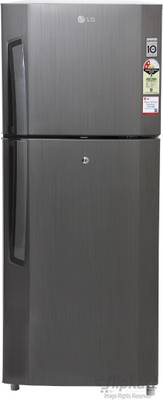 LG 255 L Frost Free Double Door Refrigerator (GL-B282SGSM, Graphite Steel) 