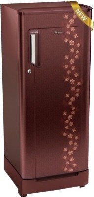 Whirlpool 190 L Direct Cool Single Door 4 Star Refrigerator with Base Drawer(Wine Adonis, 205 ICEMAGIC ROY 4S) at flipkart