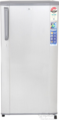 

Haier 181 L Direct Cool Single Door 4 Star Refrigerator(Hairline Silver, HRD-2015CS-H/ HRD-2015CBS-H)
