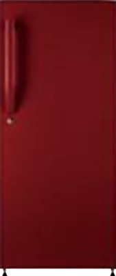 

Haier 220 L Direct Cool Single Door 5 Star Refrigerator(Brushed Red, HRD-2406BR-H)