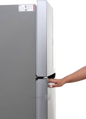 LG 255 L Frost Free Double Door Refrigerator (GL-B282SGSM, Graphite Steel) 