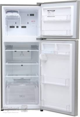 LG 255 L Frost Free Double Door Refrigerator (GL-B282SGSM, Graphite Steel) 