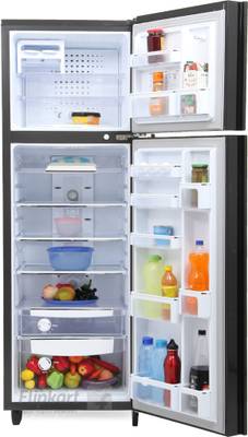 Godrej 343 L Frost Free Double Door Refrigerator (RT EON 343 SG 2.4, Ebony) 