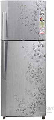 

LG 240 L Frost Free Double Door 2 Star Refrigerator(Silk Blossom, GL-B252VPGY)