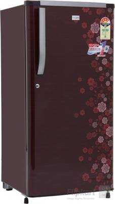 GEM 180 L Direct Cool Single Door Refrigerator (GRD 2004BRWC/DGWC, Burgundy Red) 