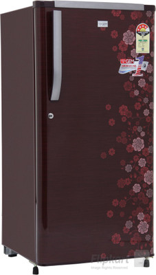 

GEM 200 L Direct Cool Single Door 4 Star Refrigerator(PCM Floral (Spicy Red), GRDN-2304 SRTP)
