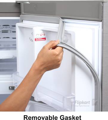 Godrej 261 L Frost Free Double Door Refrigerator (RT EON 261 P 3.4, Silver Meadow) 