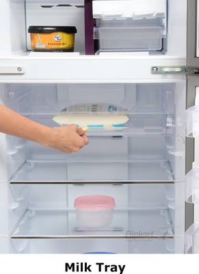 Godrej 261 L Frost Free Double Door Refrigerator (RT EON 261 P 3.4, Silver Meadow) 