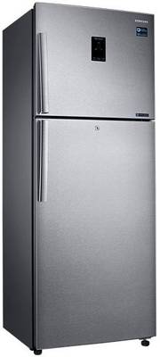SAMSUNG 415 L Frost Free Double Door Refrigerator (RT42K5468SL, Easy Clean Steel) 