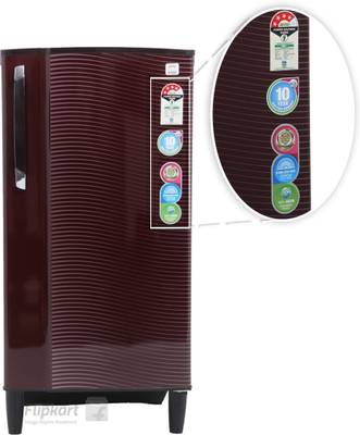 Godrej 185 L Direct Cool Single Door Refrigerator (RD Edge 185 CH 4.2, Wine Wave) 