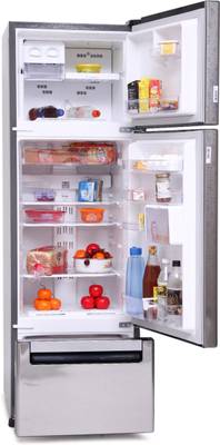 Whirlpool 260 L Frost Free Triple Door Refrigerator (FP 283D PROTTON ROY, Alpha Steel (N)) 