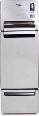 Whirlpool 260 L Frost Free Triple Door Refrigerator (FP 283D PROTTON ROY, Alpha Steel (N)) 
