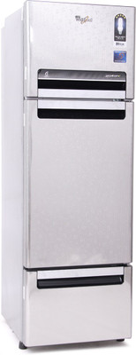 Whirlpool 260 L Frost Free Triple Door Refrigerator(Steel Knight, FP 283D PROTTON ROY) available at flipkart for Rs.27490