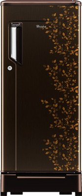 

Whirlpool 185 L Direct Cool Single Door 3 Star Refrigerator with Base Drawer(Gold Imperia, 200 IM POWERCOOL ROY 3S)