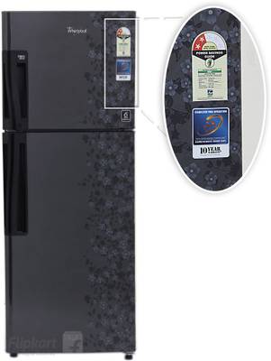 Whirlpool 245 L Frost Free Double Door Refrigerator (NEO FR258 ROY 2S, Midnight Bloom) 