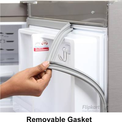 Godrej 261 L Frost Free Double Door Refrigerator (RT EON 261 P 3.4, Silver Meadow) 