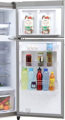 Godrej 261 L Frost Free Double Door Refrigerator (RT EON 261 P 3.4, Silver Meadow) 