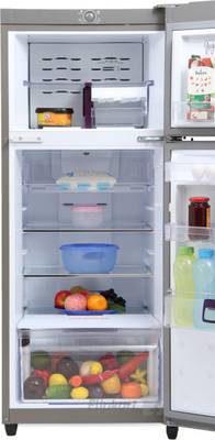 Godrej 261 L Frost Free Double Door Refrigerator (RT EON 261 P 3.4, Silver Meadow) 