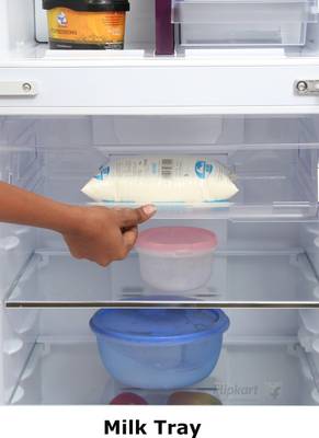 Godrej 261 L Frost Free Double Door Refrigerator (RT EON 261 P 3.4, Silver Meadow) 