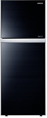 

Samsung 415 L Frost Free Double Door 4 Star Refrigerator(Black, RT42HAUDEGL/TL)