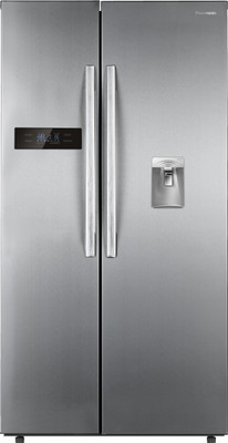 Panasonic 584 L Frost Free Side by Side Refrigerator  Stainless Steel, NR BS60DSX1 Panasonic Refrigerators available at Flipkart for Rs.74999