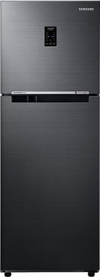 

Samsung 253 L Frost Free Double Door 3 Star Refrigerator(Black Inox, RT28K3753BS/NL,RT28K3753BS/HL)