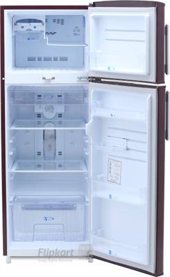 Kelvinator 235 L Frost Free Double Door Refrigerator (KA242PMX, Maroon Pixel) 
