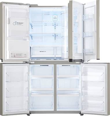 LG 889 L Frost Free Side by Side Refrigerator