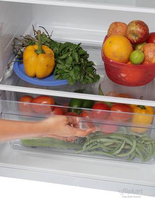 Godrej 330 L Frost Free Double Door Refrigerator (RT EON 330 P 2.3, Inox) 