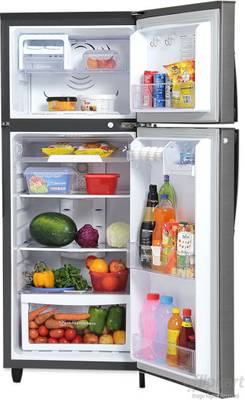 Godrej 330 L Frost Free Double Door Refrigerator (RT EON 330 P 2.3, Inox) 