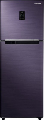 SAMSUNG 253 L Frost Free Double Door 2 Star Refrigerator with Base Drawer(Elegant Inox, RT28T3122S8/HL) SAMSUNG 253 L Frost Free Double Door 2 Star Refrigerator with Base Drawer(Elegant Inox, RT28T3122S8/HL)