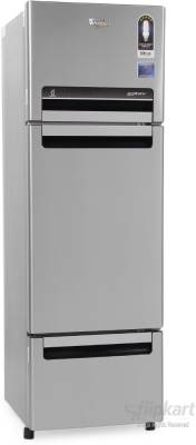 Whirlpool 260 L Frost Free Triple Door Refrigerator (FP 283D PROTTON ROY, Alpha Steel (N)) 