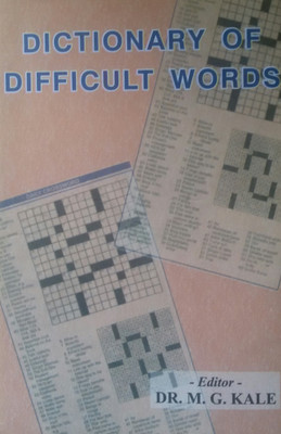 Dictionary Of Difficult Words(Paperback, Dr.M.G.Kale)