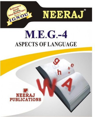 IGNOU MEG-4 Aspects Of Language - Reference Book Including Solved Question Papers (Paperback, Expert Panel of Neeraj Publication)