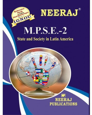 MPSE-2 State And Society In Latin America - (IGNOU Help Book For MPSE-2 In English Medium)  (NEERAJ Panel Of Experts)(Paperback, Expert Panel of Neeraj Publication)