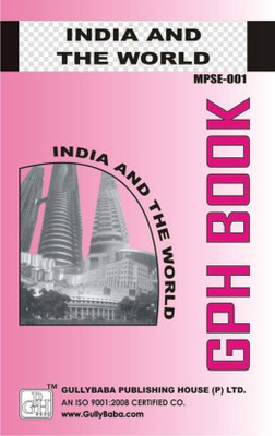 IGNOU MPSE-1 India And The World (2nd Yr)  ( Image & Language)(Paperback, Expert Panel of Gullybaba)
