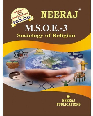 MSOE-3 Sociology Of Religion - (IGNOU Help Book For MSOE-3 In English Medium)  (NEERAJ Panel Of Experts)(Paperback, Expert Panel of Neeraj Publication)