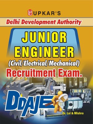 Delhi Development Authority Junior Engineer (Civil/Electrical/Mechanical) Recruitment Exam(English, Paperback, Lal)