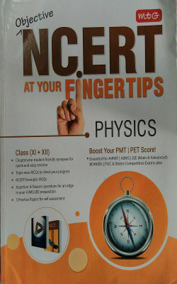Objective Ncert At Your Fingertips Physics Class 11-12(Paperback, Mtg Editorial Board)