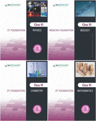 IIT/Medicine Foundation Series-Class VI (4 Books Inside!) Mathematics, Physics, Chemistry, Biology; With Key & Solutions CD-ROM(Paperback, Team USN Edutech)