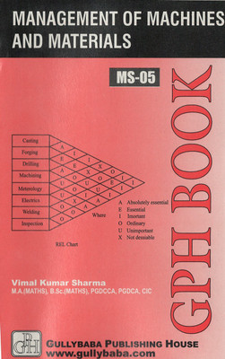 IGNOU MS-05 Management Of Machines And Materials  (Including Solved Question Papers)(Paperback, Expert Panel of Gullybaba)
