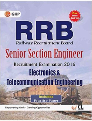 Guide to Rrb Electronics and Telecommunication Engg. (Senior Section Engineer) 2016(English, Paperback, unknown)