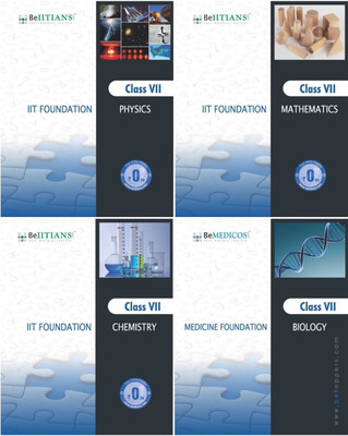 Iit/Medicine Foundation Series-Class 7 (4 Books Inside!) Mpcb; With Key & Sols Cd-Rom(Paperback, Team USN Edutech.)