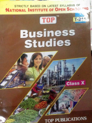 TOP Business Studies Class 10 NIOS T-215(Paperback, Top Publications)