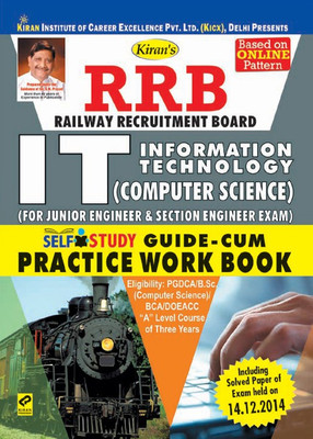 Rrb It Information Technology (Computer Science) Self Study Guide-Cum Practice Work Book—English(Paperback, Think Tank of Kiran Prakashan, Pratiyogita Kiran & KICX)