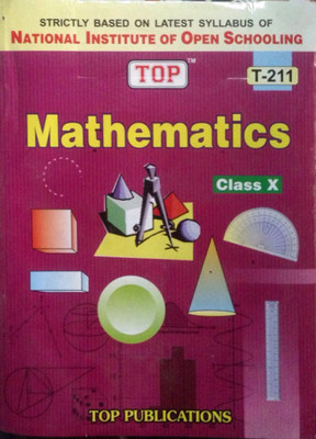 TOP Mathematics Class 10 NIOS T-211(Paperback, Top Publications)